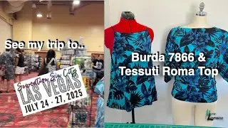 Sewcation Event, Burda 7866 & Roma Top