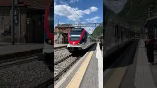 ARRIVO DEL TILO!! Alla stazione di Laveno Mombello!! #shrots #treno #train #trainspotting #tilo