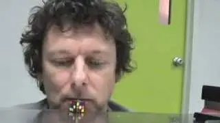 Michel Gondry Solves a Rubiks Cube with his Nose