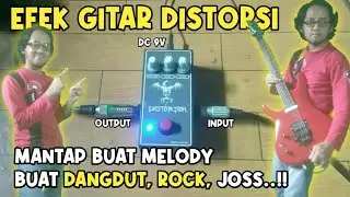 Efek Gitar Distorsi Murah Cuma 100rb Mantap Buat Dangdut Rock