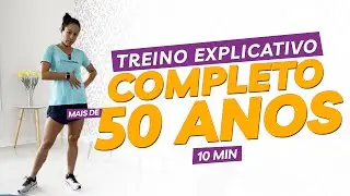Treino completo para mulheres com mais de 50 anos!