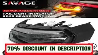 A must-have product! Motorcycle LED Tail Light For YAMAHA Tenere 700 Rally World Raid XTZ700 T7 Re