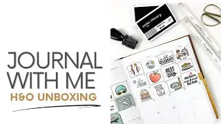 Journal With Me & July Set Up 2023 | Hemlock & Oak Planner Unboxing