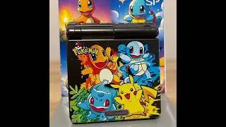 Starter Pokemon Pikachu GameBoy Advance SP Modding Timelapse IPS Screen