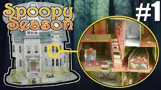 HAUNTED HOUSE PAPER CRAFT! #1 Spoopy Season 2 | Halloween Crafts | DIY Spooky Decor | Scary Movies