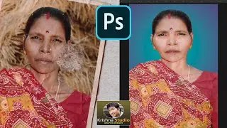 DAMAGE Photo Repair in Adobe Photoshop Hindi Tutorial