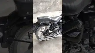 Cold start ❄️ Royal Enfield Bullet BS4 #automobile #youtubeshorts #royalenfieldbullet #bike #shorts