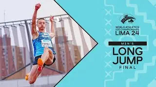 Epic 8.17m jump for Farkas in long jump final | World Athletics U20 Championships Lima 24