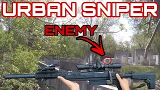 Urban Sniper DESTROYS Map With Silo SSG50 - Airsoft Sniper Gameplay