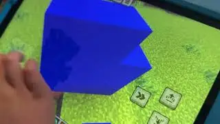 Oliver building in Minecraft: Neptune & Pluto