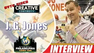 J G Jones; comic artist: Before Watchmen, Final Crisis - Byte Sized Creative Continuity