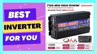 Best Top Selling Pure Sine Wave Inverter 2000W 3000W 4000W Power Solar Car Inverter 117