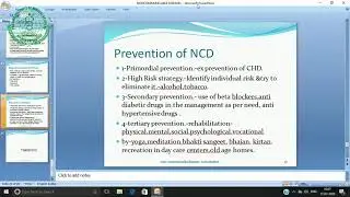 Noncommunicable Disease