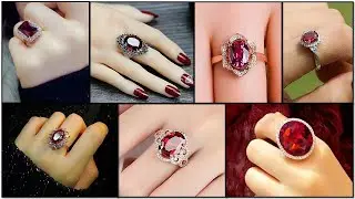 Most Beautiful Ruby Finger Ring Design Collection - (English)