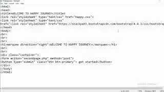 A project using PHP,HTML,CSS and using WAMP server with MYSQL in local browser