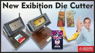 ✂️ New Size Cutting 54x130mm Heavy Duty Expo ID Card Cutter &ndash; Made in India | AbhishekID.com