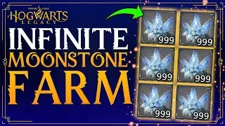 Hogwarts Legacy INFINITE MOONSTONE FARM EXPLOIT - How To Get Unlimited Moonstone Fast & Easy Guide