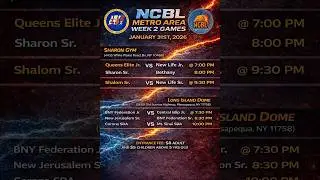 NCBL Jr.'s - Jan 31 26 - Queens Elite vs New Life