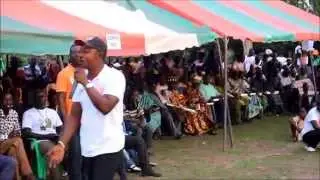 MEETING de  clôture à Grand-Morié, Discours de M. M'bolo, Abbey 100% authentique