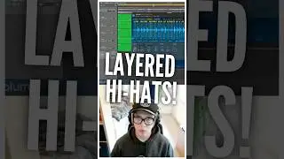 Have you tried layering hihats on a hip hop beat?!🔥