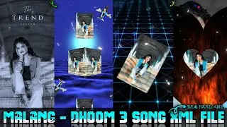 MALANG - DHOOM 3 HARD XML || NEW TRENDING XML FILE || BY MR SÜMØÑ ÊDÏTØR 🗃️🗄️