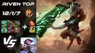TOP Riven vs Fiora - EU Grandmaster Patch 25.24
