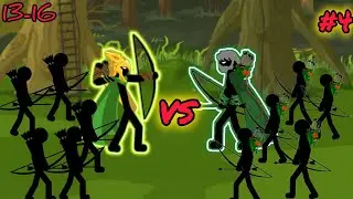 Kytchu VS Archis || Stage 13-16 || Stick war saga