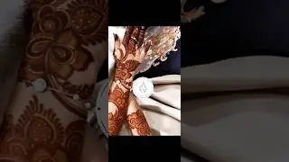 💜So Beautifu 💜just looking like wow😁 #mehndi #henna #gulfmehandi #latest #shorts #arabic #bridal