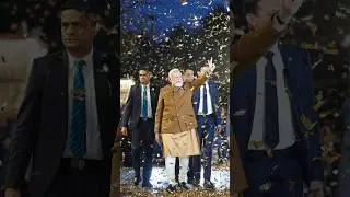 PM Modi receives a grand welcome at BJP headquarters in New Delhi | #shorts