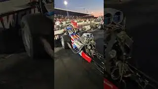 Music City Rod Shop nostalgia Top Fuel Cackle from the 2024 Wally Parks Nostalgia Nationals.