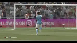 Sterling scores a scorpion kick goal