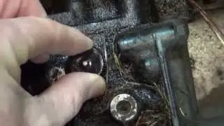 John Deere 445 Transmission Oil Vent leak at 0 degree F., Cold Weather, AM878422