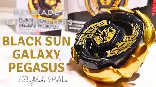 DYSK OD WIDZA 😳 Black Sun Galaxy Pegasus GB145MS - recenzja i unboxing Beyblade Metal Masters Polska