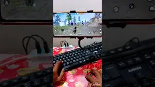 Mini keyboard and mouse gameplay gg Mouse setup Keyboard &pound; mouse #freefire #keyboardgaming