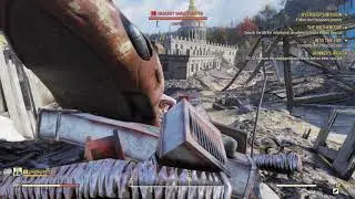 fallout 76 PS4- BETA-Fire Breather Physical test with ballsack monster(Nascent SnallyGaster)