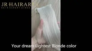 It is your dream lighest blonde color hair ？#hairextensionsalon