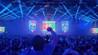 Evo Moment #38 Crowd reaction (far away angle) Hayao vs FrankieBFG 3rd Strike