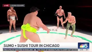 Sumo + Sushi tour comes to Chicago as Matt Rodrigues gives sumo wrestling his best shot