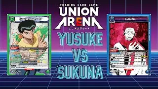 SPIRIT GUN!!! - Green Yusuke Deck VS Blue Sukuna - UNION ARENA
