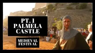 Pt 1: Traveling Portugal. Feira Medieval de Palmela. A Party in a Portuguese Castle. History, Food.