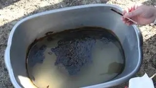 Cleaning Crude Oil from Water Surface