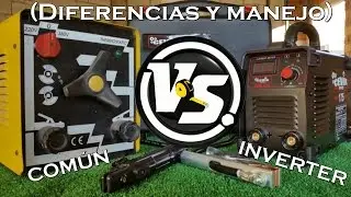 SOLDADOR INVERTER contra SOLDADOR COMÚN (Funcionamiento y diferencias)