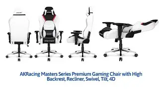 AKRacing Masters Series Premium Gaming Chair Hand on