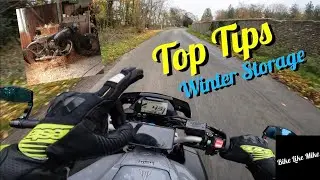 TOP tips on how to store a motorcycle for winter // 4k