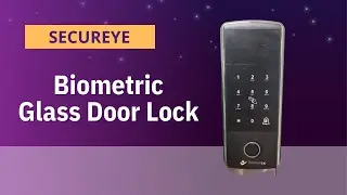 Secureye Biometric Glass Door Lock