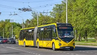 Поездка на электробусе БКМ Е433 
