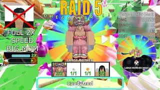 Beating Big mom raid Full 2x Speed + No Eren and with Randoms on ASTD (tutorial) (Roblox)