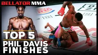 Top 5 Phil Davis Finishes | Bellator MMA