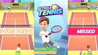 BITMOJI TENNIS! - New Snapchat Game! (2019!!)