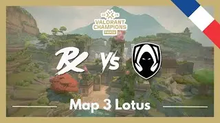 VCT CHAMPIONS Парижские плей-офф | PRX против TH | Карта 3 Lotus